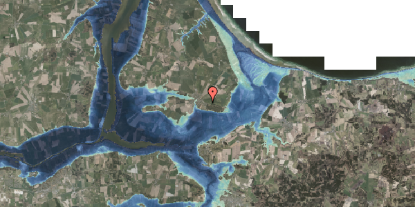 Stomflod og havvand på Bondhøjvej 19C, 8950 Ørsted
