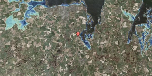 Stomflod og havvand på Roskildevej 396, 4390 Vipperød