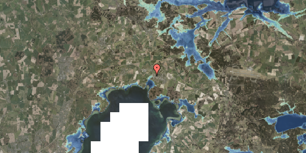 Stomflod og havvand på Åkærsvej 6C, 1. 9, 8410 Rønde