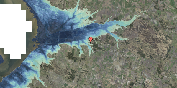 Stomflod og havvand på Kirkegade 13, 6880 Tarm