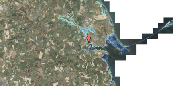 Stomflod og havvand på Bøjdenvej 105, 5800 Nyborg