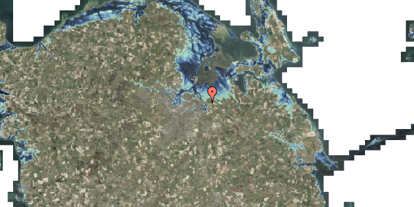 Stomflod og havvand på Utzons Allé 19, 5240 Odense NØ
