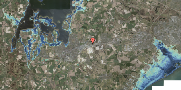 Stomflod og havvand på Langebjerg 3, 4000 Roskilde