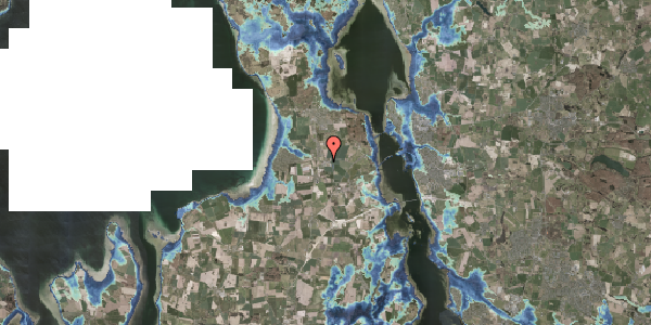 Stomflod og havvand på Håndværkervej 3, 3630 Jægerspris