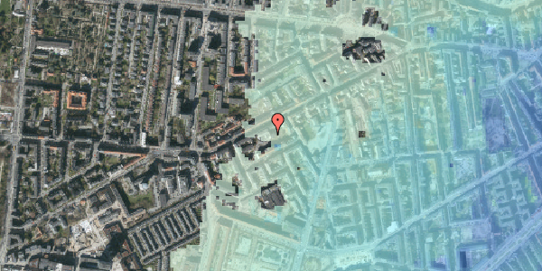 Stomflod og havvand på Vesterbrogade 119A, kl. 11, 1620 København V