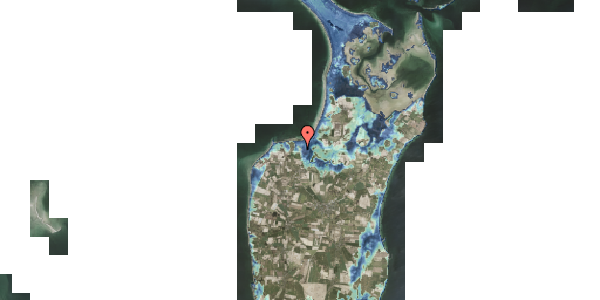Stomflod og havvand på Havvejen 9A, 8305 Samsø