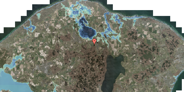 Stomflod og havvand på Søndergårdsvej 13, 3230 Græsted
