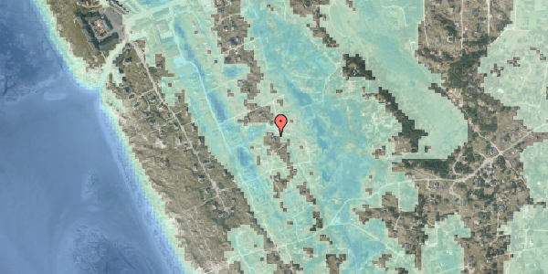Stomflod og havvand på Dalen 42, 6720 Fanø