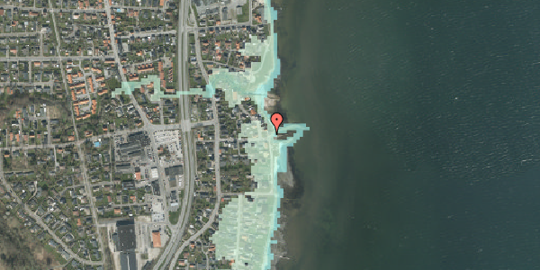 Stomflod og havvand på Neppensvej 41, 9900 Frederikshavn