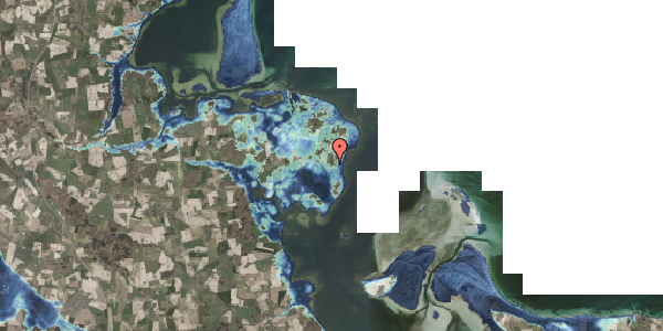 Stomflod og havvand på Svalevej 17, 4720 Præstø