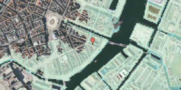 Stomflod og havvand på Herluf Trolles Gade 22, kl. tv, 1052 København K