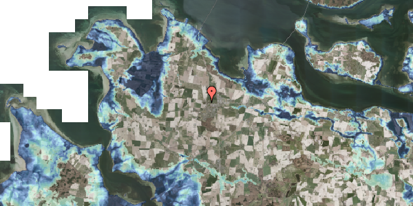Stomflod og havvand på Gåbensevej 13, 4840 Nørre Alslev