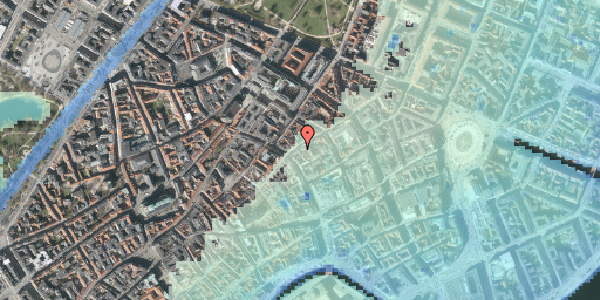 Stomflod og havvand på Kronprinsensgade 4, 1. , 1114 København K