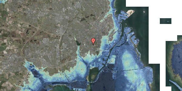 Stomflod og havvand på Roskildevej 51, 2000 Frederiksberg