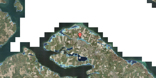 Stomflod og havvand på Slotsgrunden 1, 6430 Nordborg