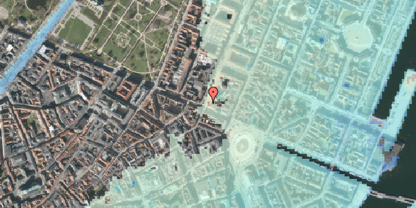 Stomflod og havvand på Gothersgade 14, 5. th, 1123 København K