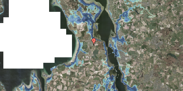 Stomflod og havvand på Snogedam 1, 3630 Jægerspris