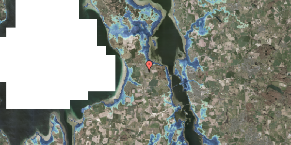 Stomflod og havvand på Snogedam 24, 3630 Jægerspris