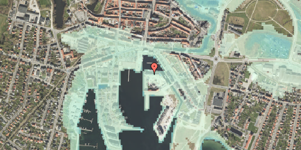 Stomflod og havvand på Dampskibsmolen 14, 1. th, 5800 Nyborg