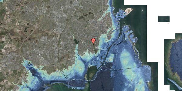 Stomflod og havvand på Søndre Fasanvej 85B, 2000 Frederiksberg