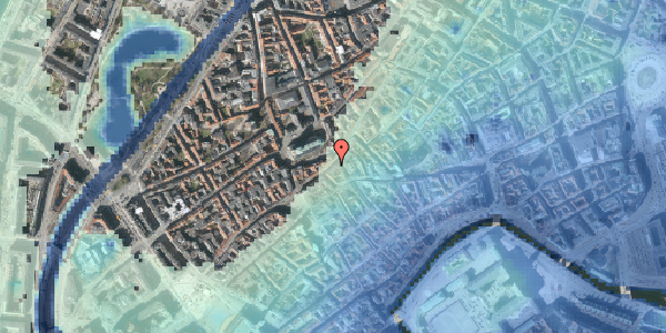 Stomflod og havvand på Skindergade 37A, 1159 København K