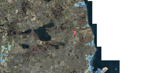 Stomflod og havvand på Søltofts Plads 225, 2800 Kongens Lyngby