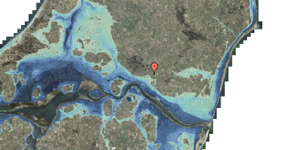 Stomflod og havvand på Kidholm 14, 9310 Vodskov
