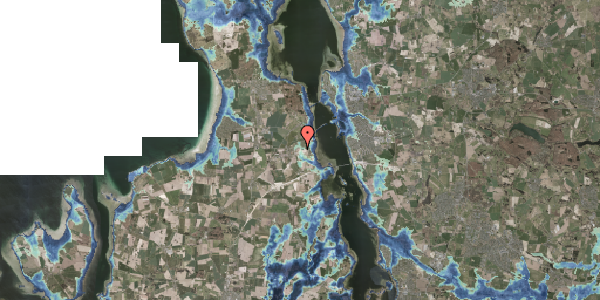 Stomflod og havvand på Stenøvej 42, 3630 Jægerspris