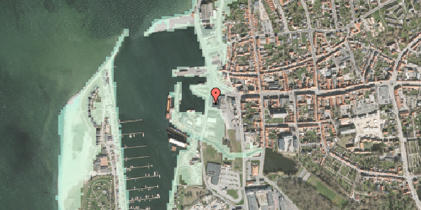 Stomflod og havvand på Søndre Havnevej 5, 1. , 5610 Assens