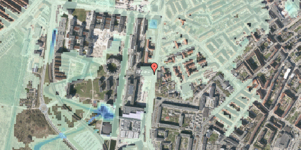 Stomflod og havvand på Rued Langgaards Vej 2A, 4. , 2300 København S