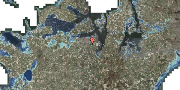 Stomflod og havvand på Roskildevej 250, 4300 Holbæk