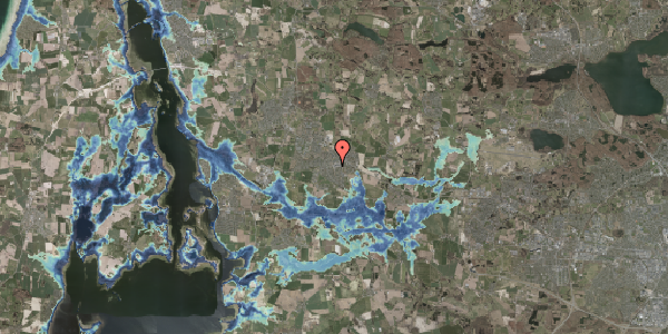 Stomflod og havvand på Egedal Centret 95B, 3660 Stenløse