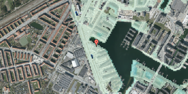 Stomflod og havvand på Frederikskaj 12, 3. , 2450 København SV