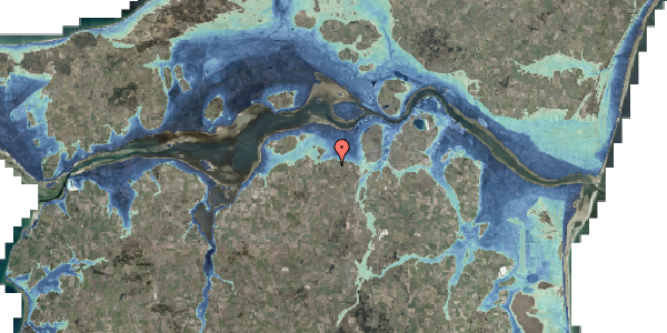 Stomflod og havvand på Nibevej 337A, 9200 Aalborg SV