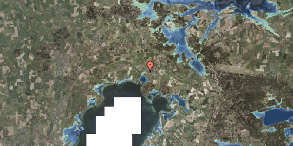 Stomflod og havvand på Åkærsvej 4, 1. , 8410 Rønde