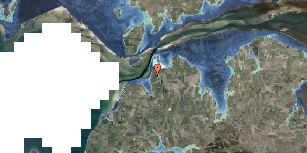Stomflod og havvand på Tranevej 3, 9670 Løgstør