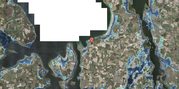 Stomflod og havvand på Jungehøj 1A, 3630 Jægerspris