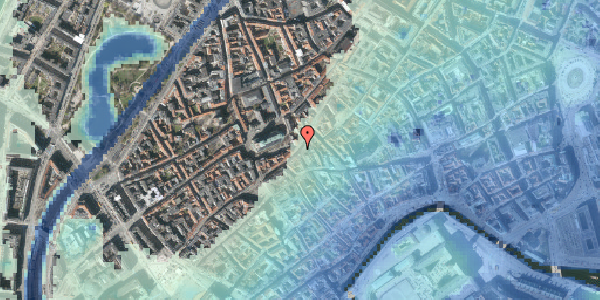Stomflod og havvand på Skindergade 33, 3. , 1159 København K