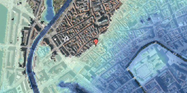 Stomflod og havvand på Frederiksberggade 12, 2. , 1459 København K