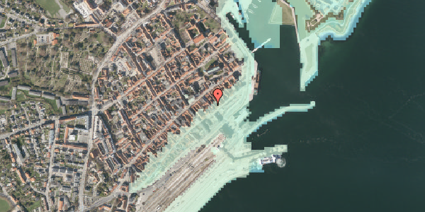 Stomflod og havvand på Brostræde 1B, 2. , 3000 Helsingør