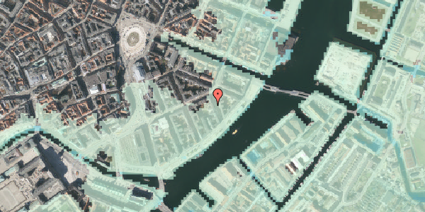 Stomflod og havvand på Cort Adelers Gade 4, 1053 København K