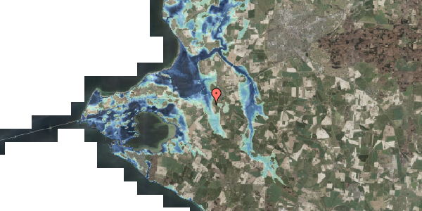 Stomflod og havvand på Enghavevej 223, 4241 Vemmelev