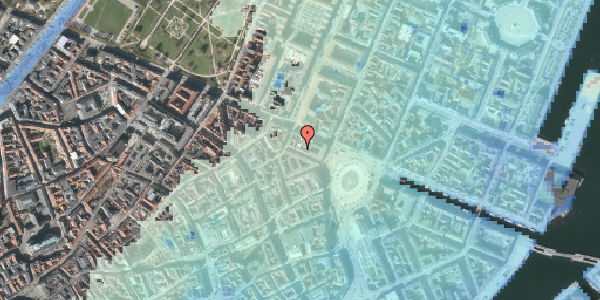 Stomflod og havvand på Ny Adelgade 8, 3. , 1104 København K