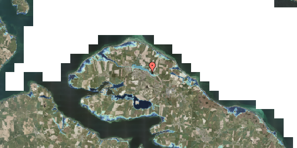 Stomflod og havvand på Langesø Gården 1A, 6430 Nordborg