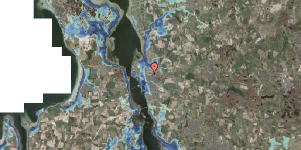 Stomflod og havvand på Askelundsvej 1, 3600 Frederikssund