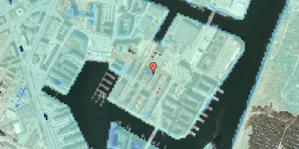 Stomflod og havvand på Teglholm Allé 9B, 2450 København SV