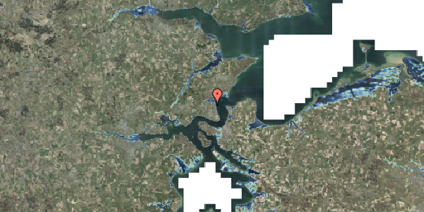Stomflod og havvand på Erritsø Bygade 113, 7000 Fredericia