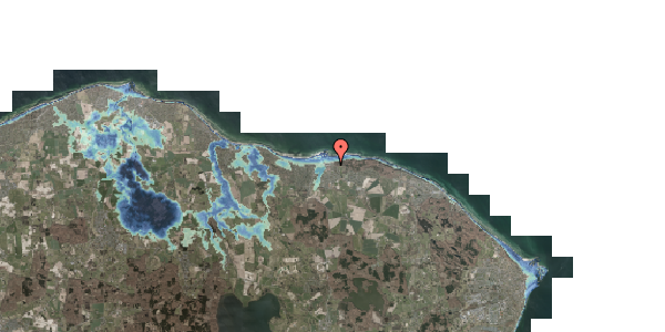 Stomflod og havvand på Per Bjørns Vej 16, 3100 Hornbæk