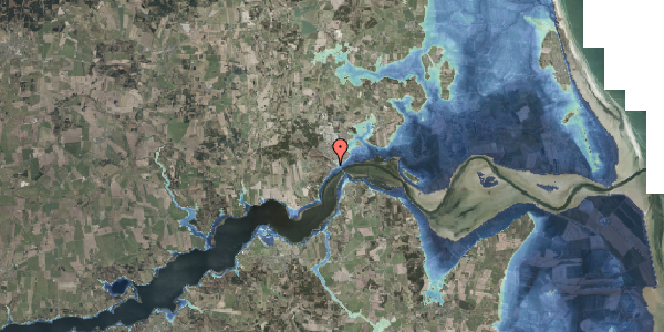 Stomflod og havvand på Timandsvej 14, 9560 Hadsund