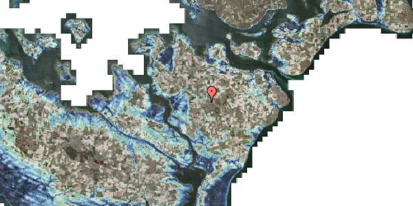 Stomflod og havvand på Sørupvej 22, 4863 Eskilstrup